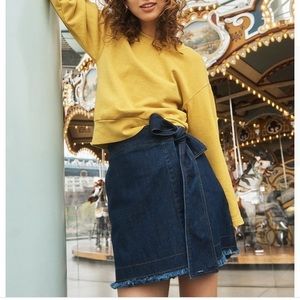 Madewell x Karen Walker Denim Skirt